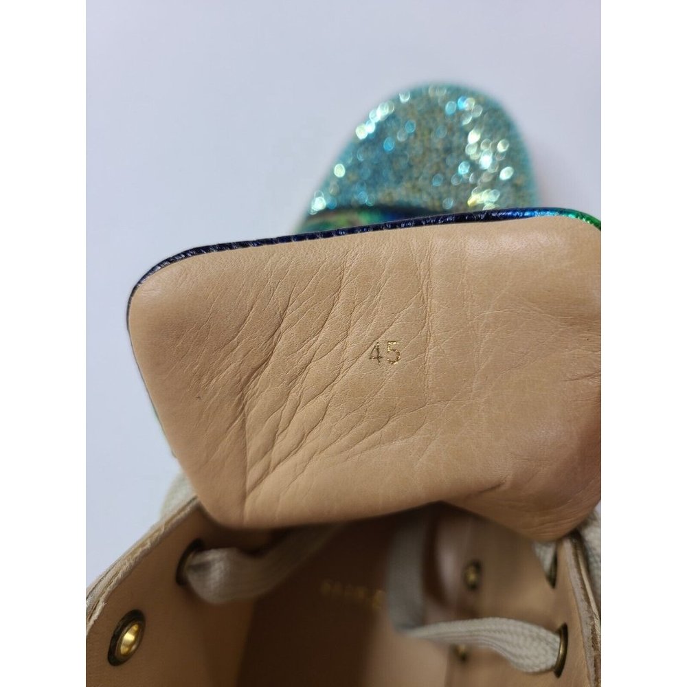 CHRISTIAN LOUBOUTIN Swarovski Python Louis Trainers Sneakers - EU45 / US12 - Picture 10 of 12